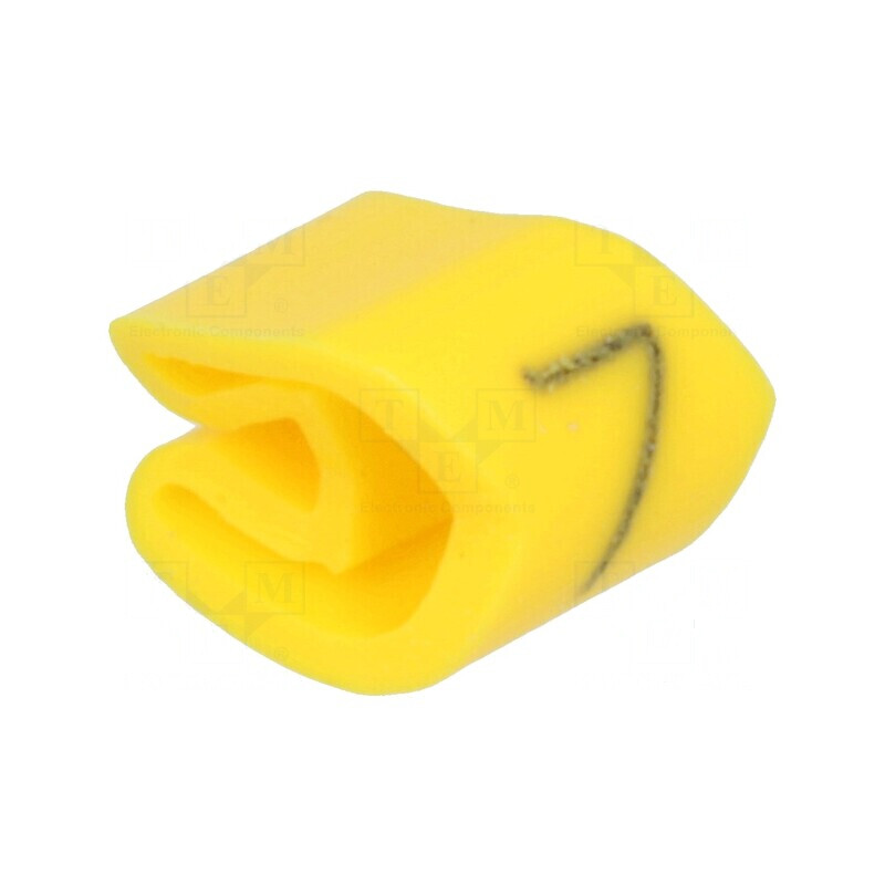 Markere de marcaj PVC galben 7 3÷5mm, temperatură -30÷80°C | Electronic-mag.ro | Componente Electronice Markere de marcaj PVC galben 7 3÷5mm, temperatură -30÷80°C | Electronic-mag.ro | Componente Electronice