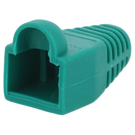 Protecție mufă RJ45 5,8mm verde | Electronic-mag.ro | Componente Electronice