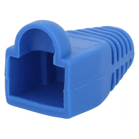 Protecție mufă RJ45 5,8mm albastră | Electronic-mag.ro | Componente Electronice