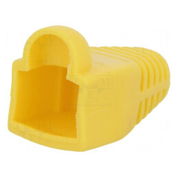 Protecție mufă RJ45 5,8mm galbenă | Electronic-mag.ro | Componente Electronice