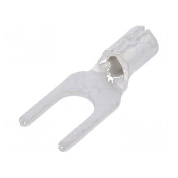 Furcă M3,5 0,25÷1,65mm2 crimpat pe cablu neizolat 3,7mm | Electronic-mag.ro | Componente Electronice