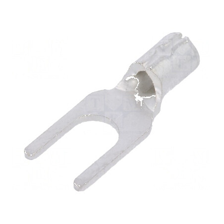 Furcă M3,5 0,25÷1,65mm2 crimpat pe cablu neizolat 3,7mm | Electronic-mag.ro | Componente Electronice
