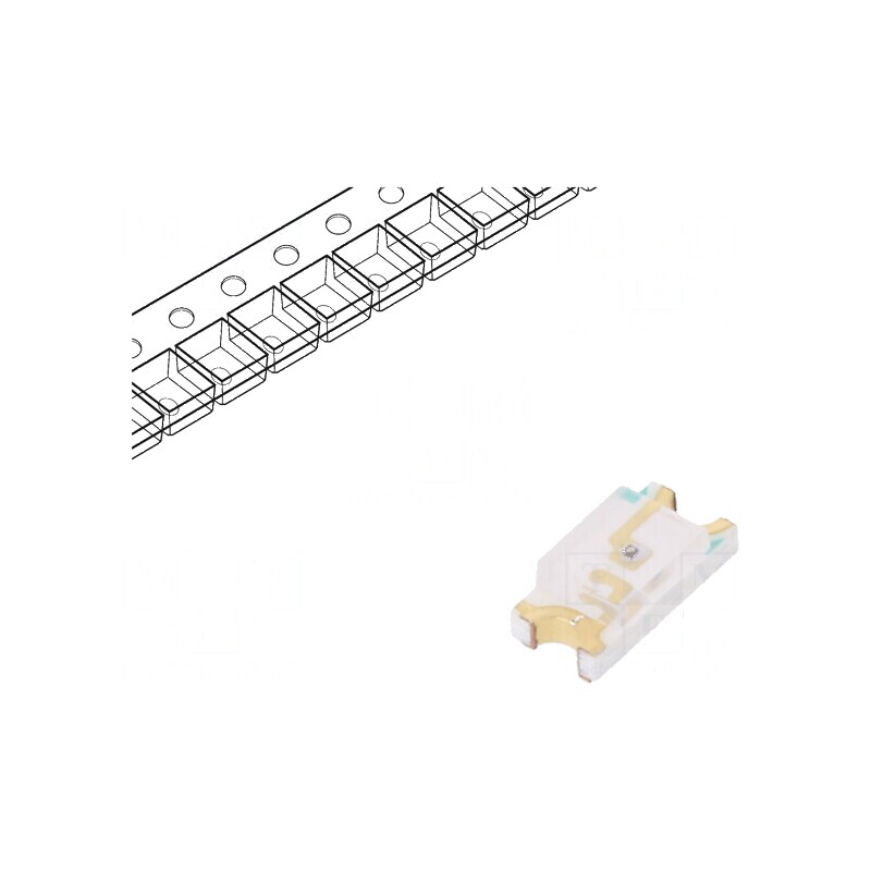 LED SMD 1206 galben 15-39 mcd 3,2x1,5x1,1 mm 130° 20 mA 60 mW | Electronic-mag.ro | Componente Electronice LED SMD 1206 galben 15-39 mcd 3,2x1,5x1,1 mm 130° 20 mA 60 mW | Electronic-mag.ro | Componente Electronice