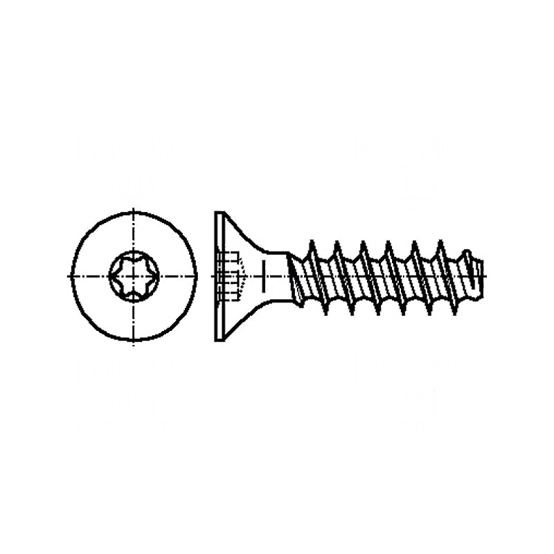 Şurub pentru plastic 2,5x6 Torx îngropat oţel zincat | Electronic-mag.ro | Componente Electronice Şurub pentru plastic 2,5x6 Torx îngropat oţel zincat | Electronic-mag.ro | Componente Electronice
