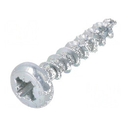 Şurub SPAX® 4,5x25 Cap Rotund Pozidriv PZ2 Oţel Zincat | Electronic-mag.ro | Componente Electronice