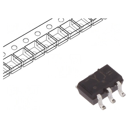 Demultiplexor/Multiplexor digital IC 2 canale CMOS TTL SMD SC88 | Electronic-mag.ro | Componente Electronice