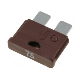Siguranță auto 7,5A 32VDC UNIVAL 19mm | Electronic-mag.ro | Componente Electronice