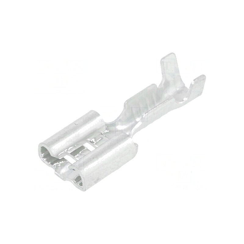 Terminal plat 6,3mm mamă 0,5÷1mm2 crimpat pe cablu | Electronic-mag.ro | Componente Electronice Terminal plat 6,3mm mamă 0,5÷1mm2 crimpat pe cablu | Electronic-mag.ro | Componente Electronice