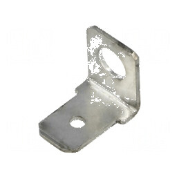 Terminal plat 6,3mm 0,8mm tată M4 neizolat alamă | Electronic-mag.ro | Componente Electronice