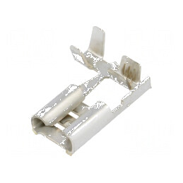 Terminal plat 6,3mm mamă 0,5÷1mm² crimpat pe cablu | Electronic-mag.ro | Componente Electronice