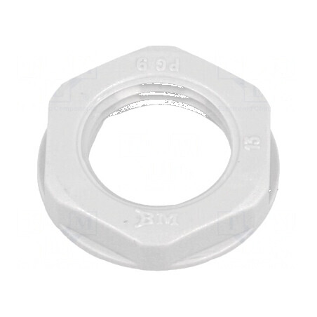 Piuliță PG9 poliamidă 22mm gri | Electronic-mag.ro | Componente Electronice