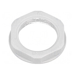 Piuliță PG11 poliamidă 24mm gri | Electronic-mag.ro | Componente Electronice