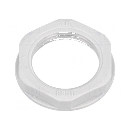 Piuliță PG11 poliamidă 24mm gri | Electronic-mag.ro | Componente Electronice