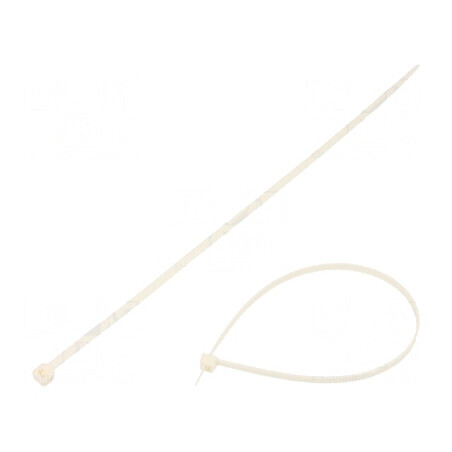 Colier de strângere poliamidă 300mm 4,8mm 230N albă | Electronic-mag.ro | Componente Electronice