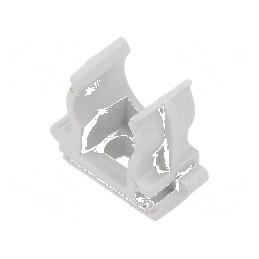 Suport de fixare ABS pentru trese gri deschis | Electronic-mag.ro | Componente Electronice