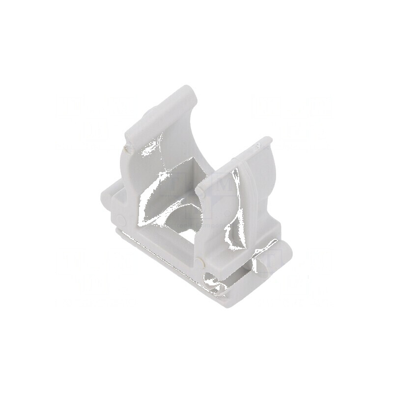 Suport de fixare ABS pentru trese gri deschis | Electronic-mag.ro | Componente Electronice