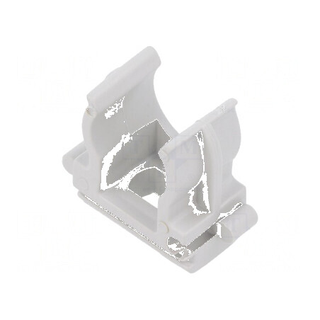Suport de fixare ABS pentru trese gri deschis | Electronic-mag.ro | Componente Electronice