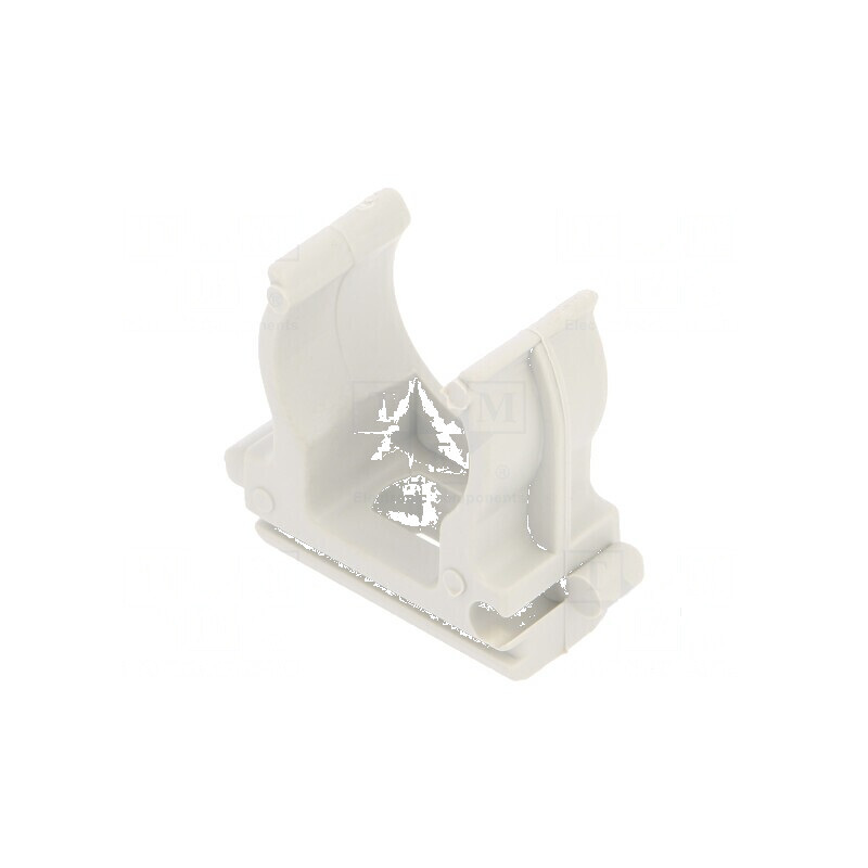 Suport de fixare ABS pentru trese gri deschis | Electronic-mag.ro | Componente Electronice