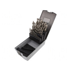 Set Burghie Metal HSS-G 25 Bucăți | Electronic-mag.ro | Componente Electronice