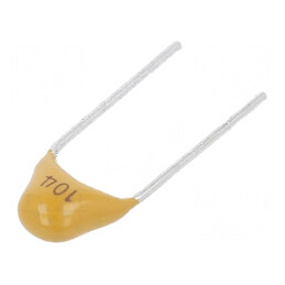 Condensator ceramic MLCC 100nF 100V X7R ±10% THT 5mm | Electronic-mag.ro | Componente Electronice