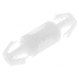 Distanţier PCB poliamidă 7mm clichet naturală | Electronic-mag.ro | Componente Electronice