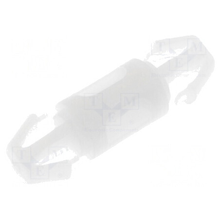 Distanţier PCB poliamidă 7mm clichet naturală | Electronic-mag.ro | Componente Electronice