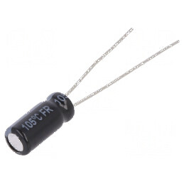 Condensator electrolitic low ESR THT 22uF 50VDC Ø5x11mm ±20% | Electronic-mag.ro | Componente Electronice