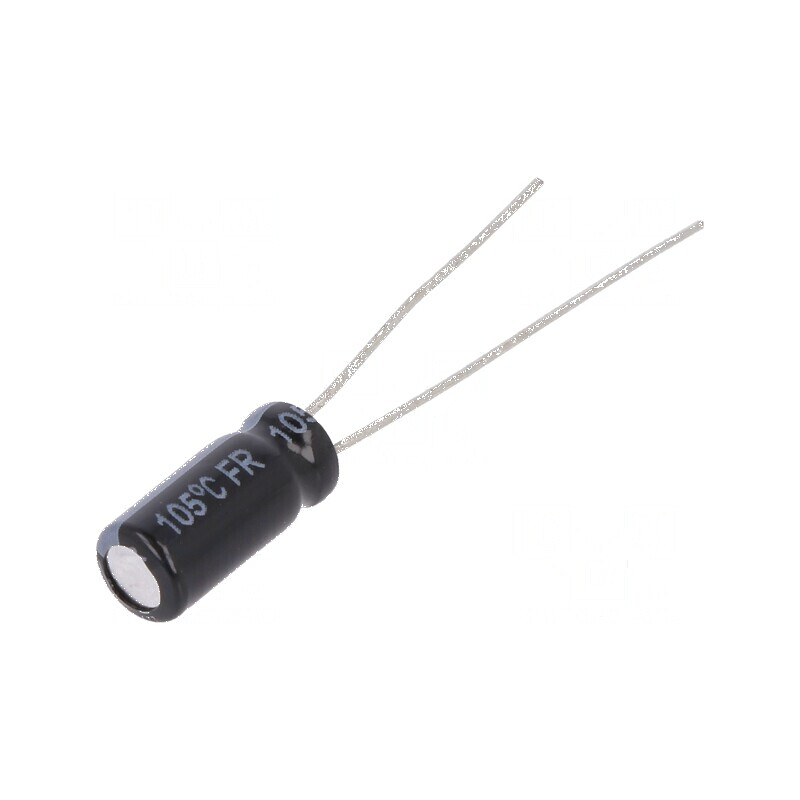 Condensator electrolitic low ESR THT 22uF 50VDC Ø5x11mm ±20% | Electronic-mag.ro | Componente Electronice Condensator electrolitic low ESR THT 22uF 50VDC Ø5x11mm ±20% | Electronic-mag.ro | Componente Electronice