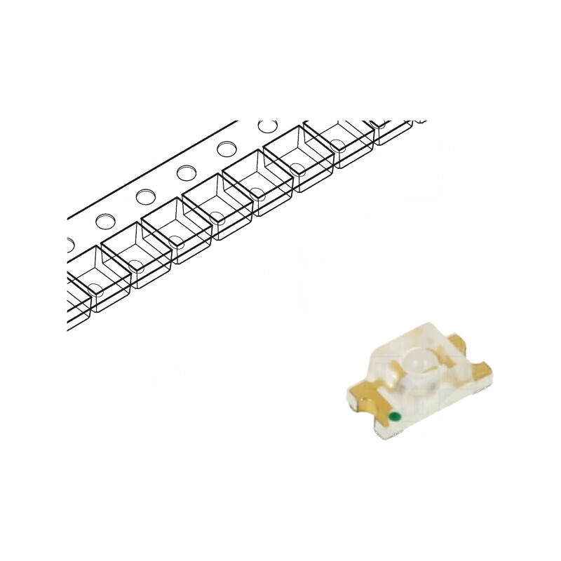 LED SMD 1206 roșie 3,2x1,6x1,4mm 30° 20mA λd: 623-640nm | Electronic-mag.ro | Componente Electronice LED SMD 1206 roșie 3,2x1,6x1,4mm 30° 20mA λd: 623-640nm | Electronic-mag.ro | Componente Electronice