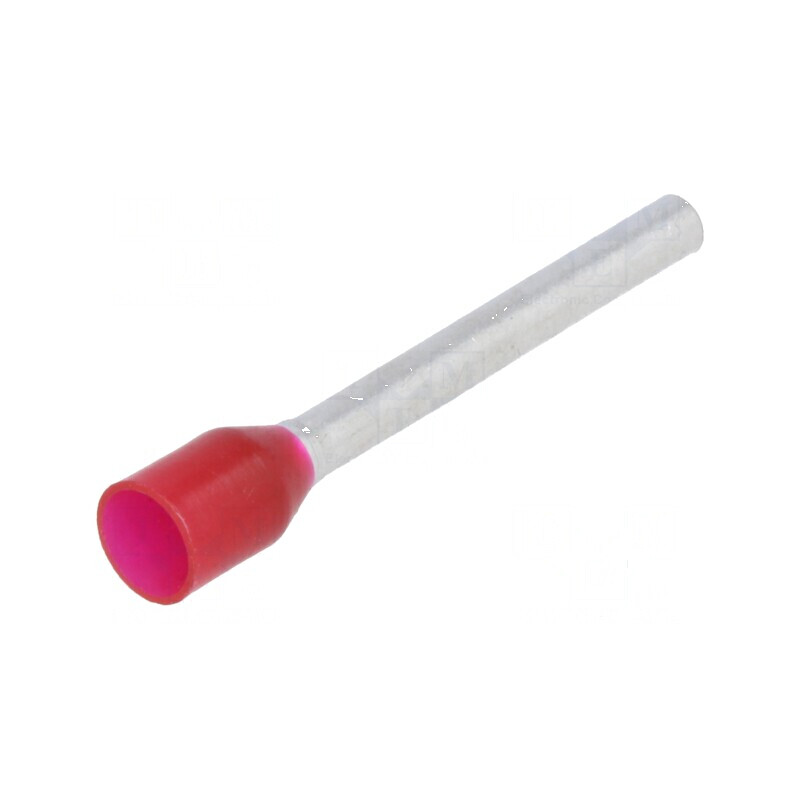 Vârf tub capăt izolat cupru 1,5mm2 18mm roşu cositorit | Electronic-mag.ro | Componente Electronice Vârf tub capăt izolat cupru 1,5mm2 18mm roşu cositorit | Electronic-mag.ro | Componente Electronice