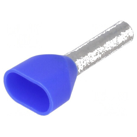 Vârf tub capăt izolat dublu cupru 2,5mm² 12mm cositorit | Electronic-mag.ro | Componente Electronice
