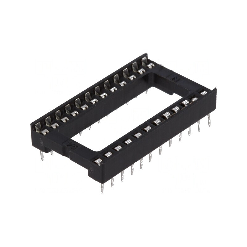 Soclu DIP24 pentru circuite integrate THT 15,24mm Raster 2,54mm | Electronic-mag.ro | Componente Electronice Soclu DIP24 pentru circuite integrate THT 15,24mm Raster 2,54mm | Electronic-mag.ro | Componente Electronice