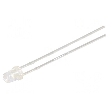 LED 3mm roșie 460-780mcd 30° convex | Electronic-mag.ro | Componente Electronice