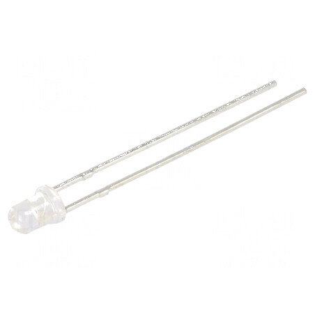 LED 3mm galben 270-460mcd 30° convex 65mW | Electronic-mag.ro | Componente Electronice