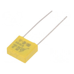 Condensator polipropilenă X2 3,3nF 10,5x9x4mm THT ±10% | Electronic-mag.ro | Componente Electronice