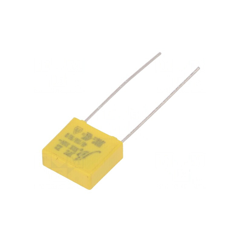Condensator polipropilenă X2 3,3nF 10,5x9x4mm THT ±10% | Electronic-mag.ro | Componente Electronice Condensator polipropilenă X2 3,3nF 10,5x9x4mm THT ±10% | Electronic-mag.ro | Componente Electronice