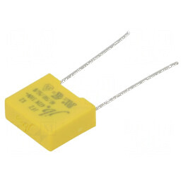 Condensator polipropilenă X2 4,7nF 13x11x5mm THT ±10% | Electronic-mag.ro | Componente Electronice