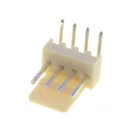 Conector cablu-placă soclu tată 4 PIN 2,54mm THT 250V 3A | Electronic-mag.ro | Componente Electronice