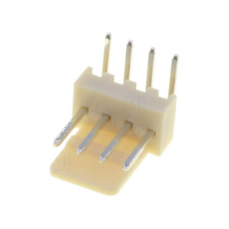 Conector cablu-placă soclu tată 4 PIN 2,54mm THT 250V 3A | Electronic-mag.ro | Componente Electronice