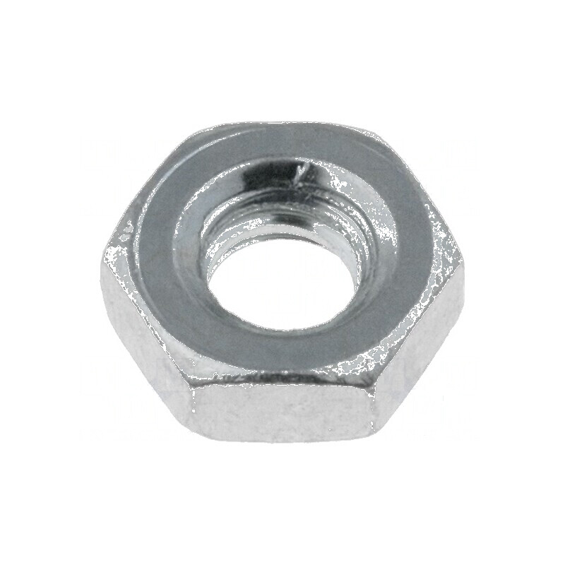 Piuliță hexagonală UNC 6-32 din oțel cu acoperire zincată | Electronic-mag.ro | Componente Electronice
