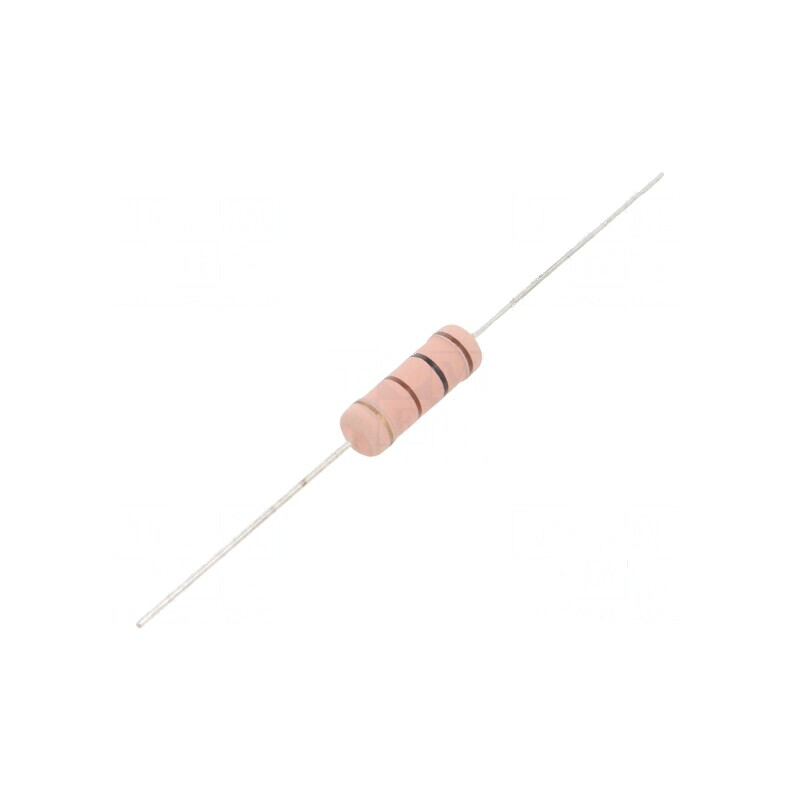 Rezistor metal oxide THT 100Ω 5W ±5% Ø6x17mm axial | Electronic-mag.ro | Componente Electronice Rezistor metal oxide THT 100Ω 5W ±5% Ø6x17mm axial | Electronic-mag.ro | Componente Electronice