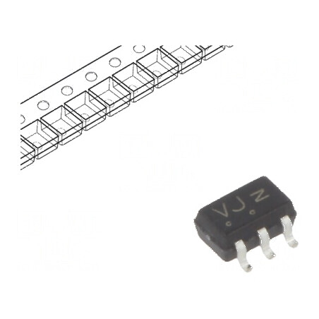 IC digital NOR 1 intrare 2 TTL SMD SC88A 2÷5,5VDC -55÷125°C | Electronic-mag.ro | Componente Electronice