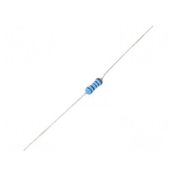 Rezistor film subțire THT 100Ω 600mW ±1% Ø2,5x6,5mm -55÷155°C | Electronic-mag.ro | Componente Electronice