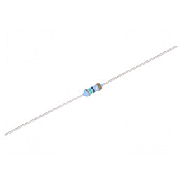 Rezistor film subțire THT 1,5Ω 600mW ±1% Ø2,5x6,5mm 50ppm/°C | Electronic-mag.ro | Componente Electronice