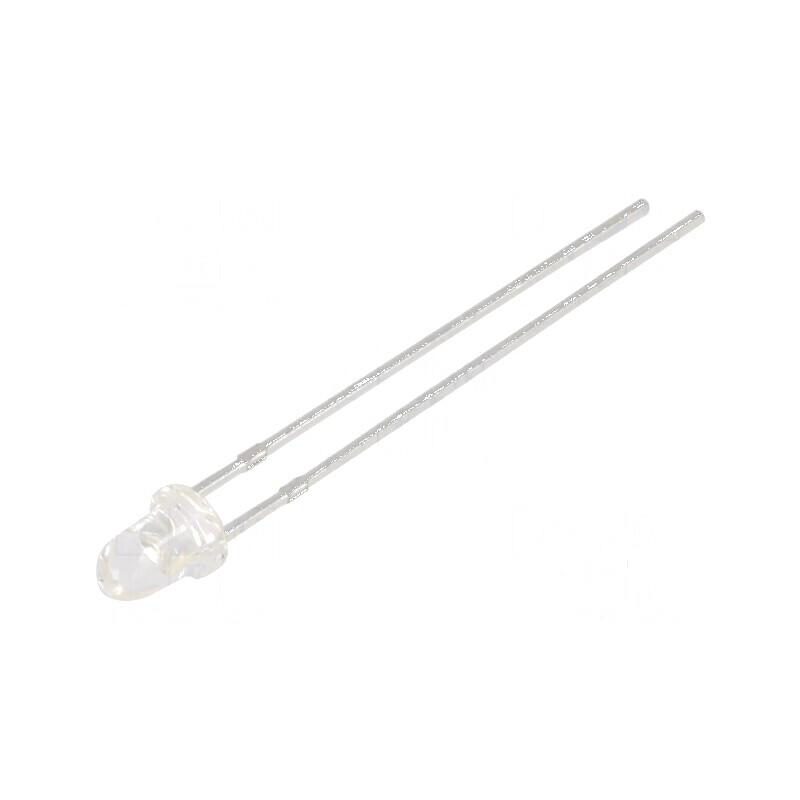 LED roșie 800-1000mcd 20° convex | Electronic-mag.ro | Componente Electronice