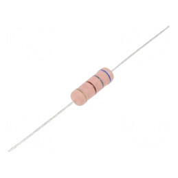 Rezistor metal oxide THT 680Ω 5W ±5% Ø6x17mm axial | Electronic-mag.ro | Componente Electronice