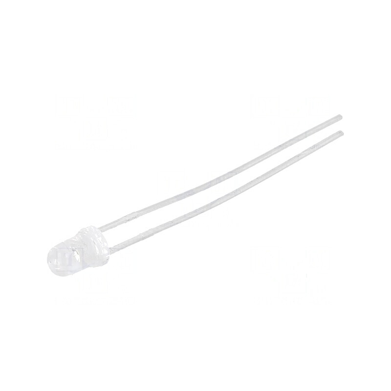 LED 3mm roșie 140-400mcd 45° convex term: 2 | Electronic-mag.ro | Componente Electronice