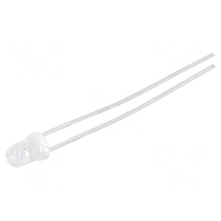 LED 3mm roșie 140-400mcd 45° convex term: 2 | Electronic-mag.ro | Componente Electronice