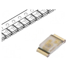 LED SMD 0603 Verde 112-450mcd 1,6x0,8x0,35mm 130° 2,8-3,6V | Electronic-mag.ro | Componente Electronice