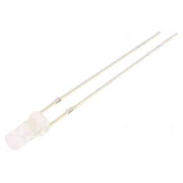 LED 3mm roșie 68-100mcd 140° plat 2 termeni | Electronic-mag.ro | Componente Electronice